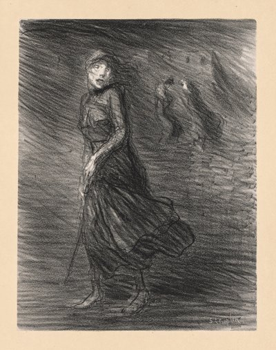 Auf der Straße von Théophile Alexandre Steinlen