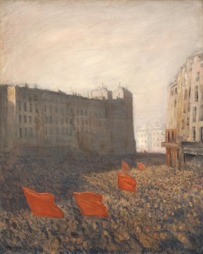 Volksmanifestation, ca. 1903 von Théophile Alexandre Steinlen