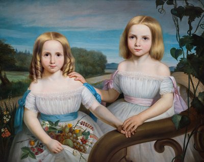 Olympe und Flore Chauveau von Théophile Hamel