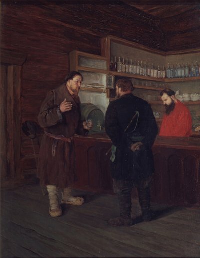 In einer Taverne von Timofei Illarionovich Mozgov