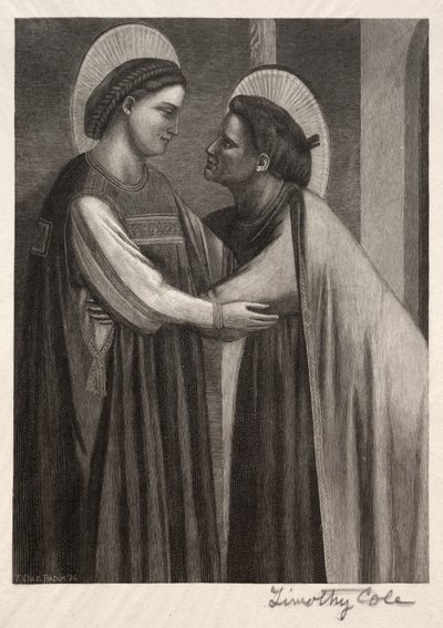 Alte italienische Meister: Maria und Elisabeth, 1886 von Timothy Cole