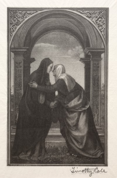 Alte italienische Meister: Die Heimsuchung, 1888-1892 von Timothy Cole