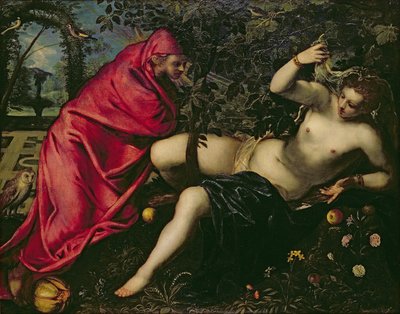 Angelica und der Einsiedler von Tintoretto