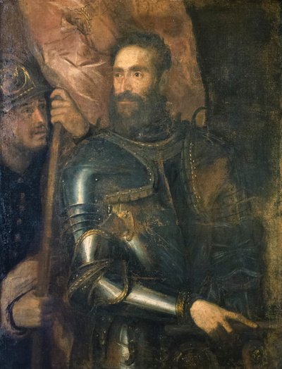 Porträt von Pier Luigi Farnese von Titian (c.1488 1576)