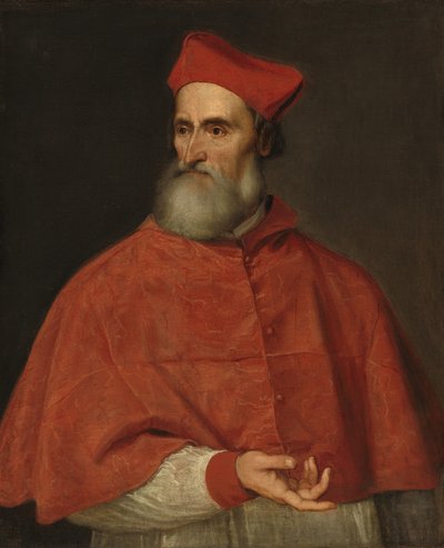 Kardinal Pietro Bembo, 1539-1540 von Titian