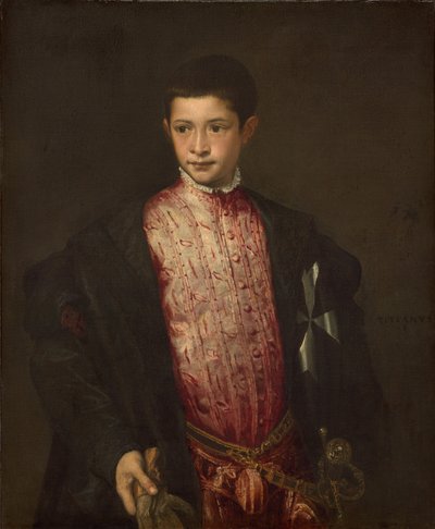 Ranuccio Farnese von Titian