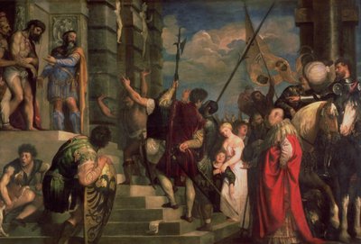 Ecce Homo, 1543 von Tiziano Vecelli