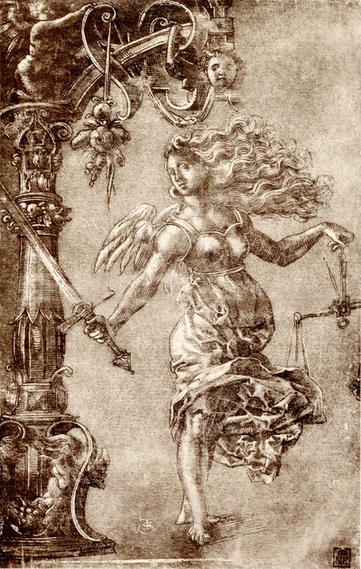 Justitia von Tobias Stimmer