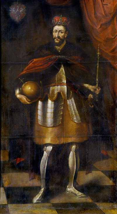 Porträt von König Wladyslaw II. Jagiello, 1677 von Trycjusz