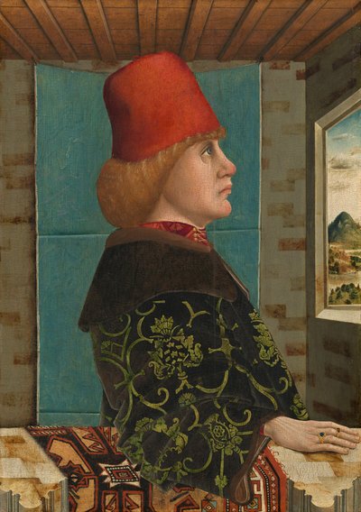 Porträt eines Mannes von Tyrolean 15th Century