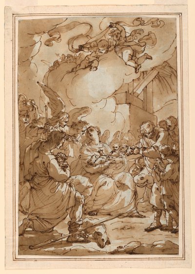 Anbetung der Hirten von Ubaldo Gandolfi