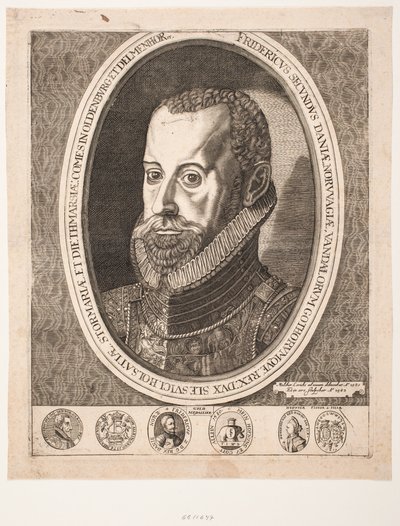 König Friedrich II. von Dänemark von Ubekendt