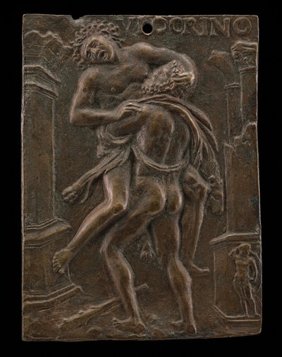 Herkules und Antäus von Ulocrino