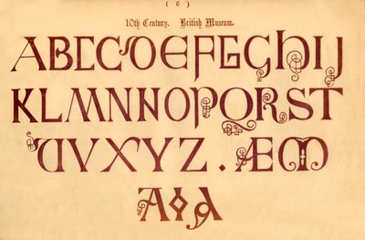 10. Jahrhundert. Britisches Museum, 1862 von Unbekannt