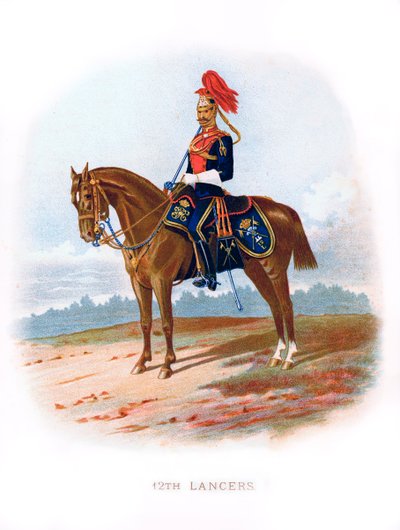 12. Lanzenreiter, 1889 von Unbekannt