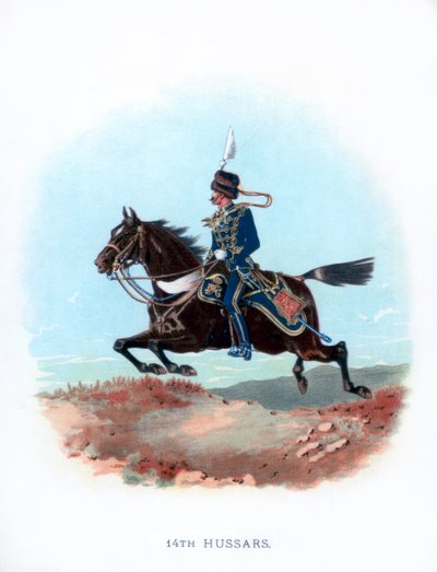 14. Husaren, 1889 von Unbekannt