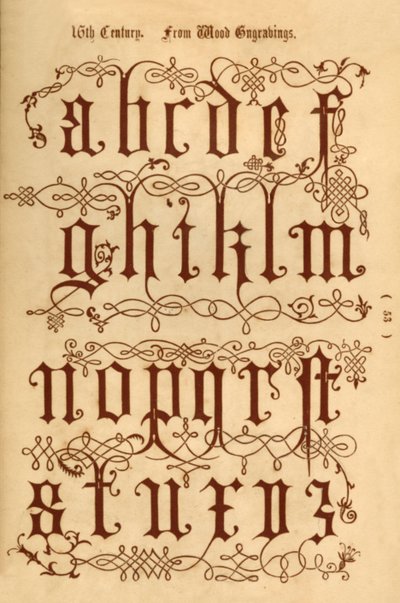 16. Jahrhundert. Aus Holzschnitten, 1862 von Unbekannt