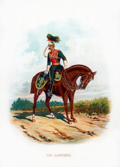 5. Lanzenreiter, 1889 von Unbekannt