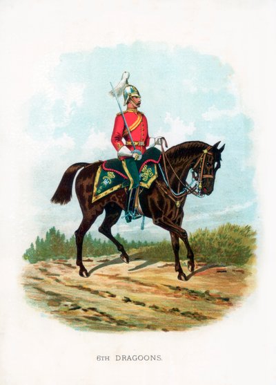 6. Dragoner, 1889 von Unbekannt