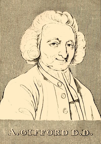 A. Gifford D.D., 1700-1784, 1830 von Unbekannt