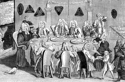 Ein Pfarrfest, 1741 von Unbekannt