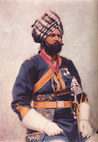 Ein Risaldar der 16. Bengalischen Kavallerie, 1902 von Unbekannt