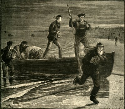 Eine Schmuggelexpedition, 1881 von Unbekannt