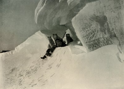 Ein Schneewächte, ca. 1908, 1909 von Unbekannt
