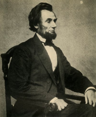 Abraham Lincoln, 1864 von Unbekannt