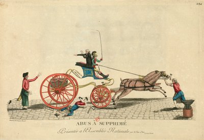 Abus à suppreme, 1789 von Unbekannt
