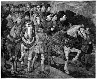 Anbetung der Könige, 1882 von Unbekannt