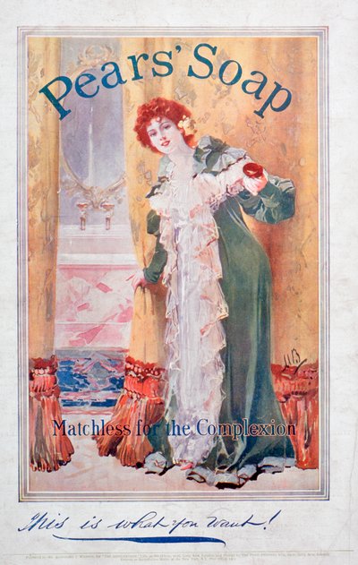 Werbung für Pears Seife, 1906 von Unbekannt
