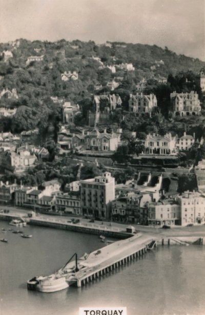 Luftaufnahme von Torquay, 1939 von Unbekannt