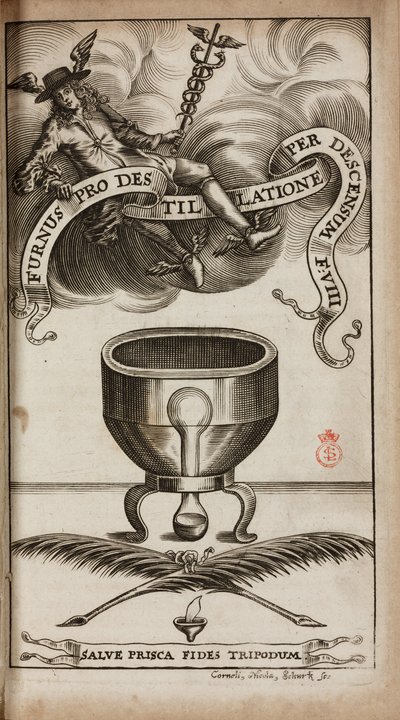 Alchemie & Frühe Chemie Ein alchemistischer Destillationsofen von Unbekannt