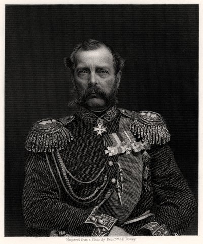 Alexander II., Zar von Russland, 19. Jahrhundert von Unbekannt