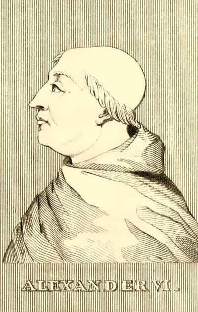 Alexander VI, 1431-1503, 1830 von Unbekannt