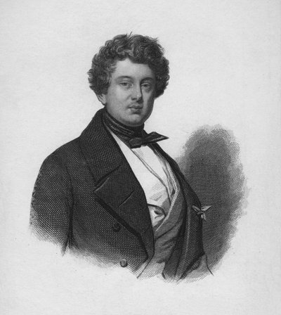 Alexandre Dumas, um 1850 von Unbekannt