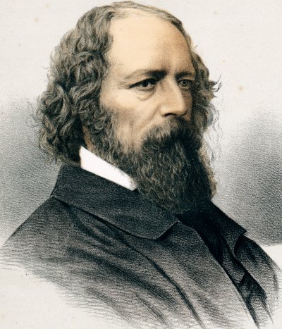 Alfred Tennyson, 1. Baron Tennyson, englischer Dichter von Unbekannt