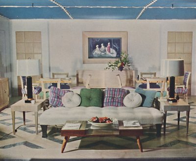 Mehrzweck-Wohnzimmer, 1942 von Unbekannt