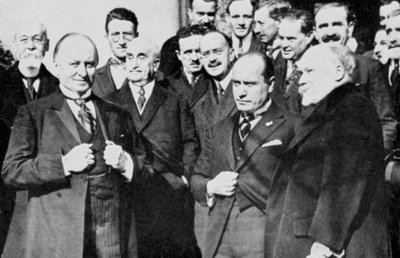 Alliierte Vertreter auf der Lausanner Konferenz, 1922 von Unbekannt