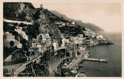 Amalfi - Panorama, ca. 1910 von Unbekannt