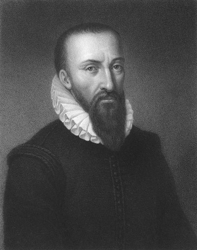 Ambroise Paré, französischer Militärchirurg des 16. Jahrhunderts, 1835 von Unbekannt