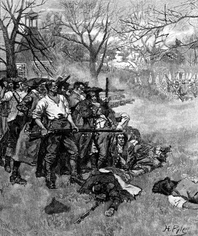 Amerikanischer Unabhängigkeitskrieg, 1775, 1875 von Unbekannt
