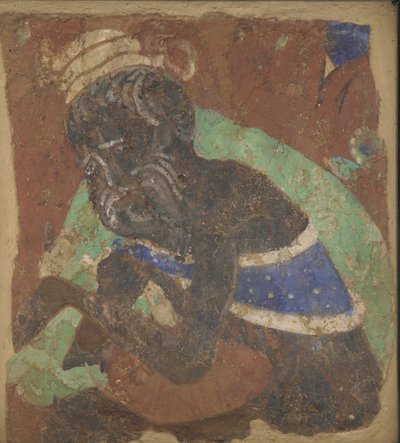Ein Asket, aus Höhle 224 von Unbekannt