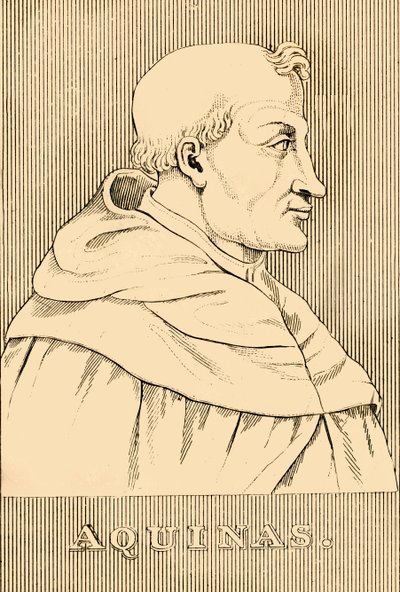 Aquinas, 1225-1274 von Unbekannt