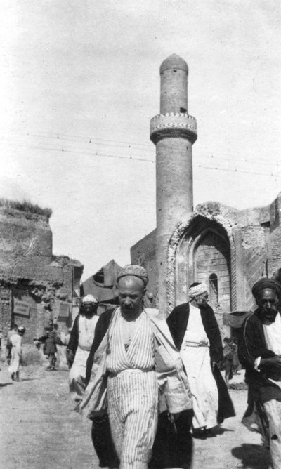 Arabische Straßenszene, Irak, 1917-1919 von Unbekannt
