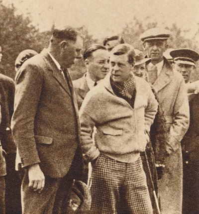 Leidenschaftlicher Golfer, 1937 von Unbekannt