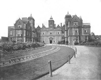 Aston Hall, Aston Park, Birmingham, Warwickshire, 1894 von Unbekannt