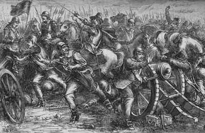 Angriff auf Leith, um 1560 von Unbekannt