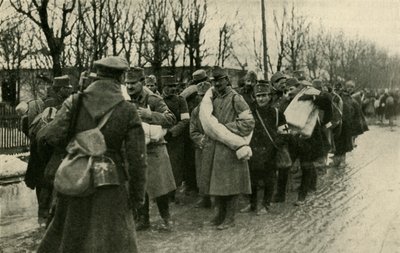 Österreichische Gefangene, Przemysl, März 1915 von Unbekannt